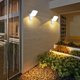thumbnail image 2 of Lámpara de pared LED de 12 W para interior y exterior Huat Downstairs, lámpara de pared LED moderna impermeable Ip65, apliques de pared de aluminio para sala de estar, escalera, pasillo, jardín (blanco/blanco cálido) esquí esquí Gafas de esquí, 2 of 5