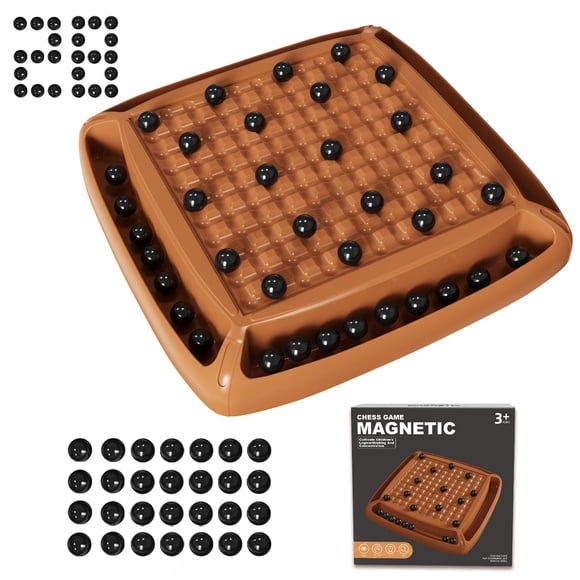 Juego de ajedrez magnético Hcusus con 28 piezas magnéticas