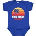 thumbnail image 3 of Inktastic San Diego California Vacation Retro Sunset Boys or Girls Baby Bodysuit, 3 of 5