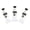 Titanium White, variant on Jack Richeson & Co, Shiva Series Casein Paint, Titanium White (3 Count)