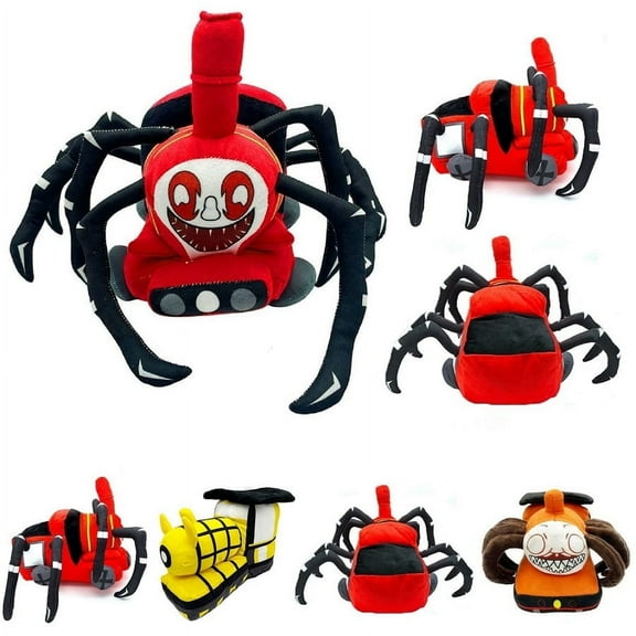 Choo Choo Charles Plush Toy,  Charles Spider Train Doll, Gift for Kids Fans, Train Toy Spider Stuffed Animal