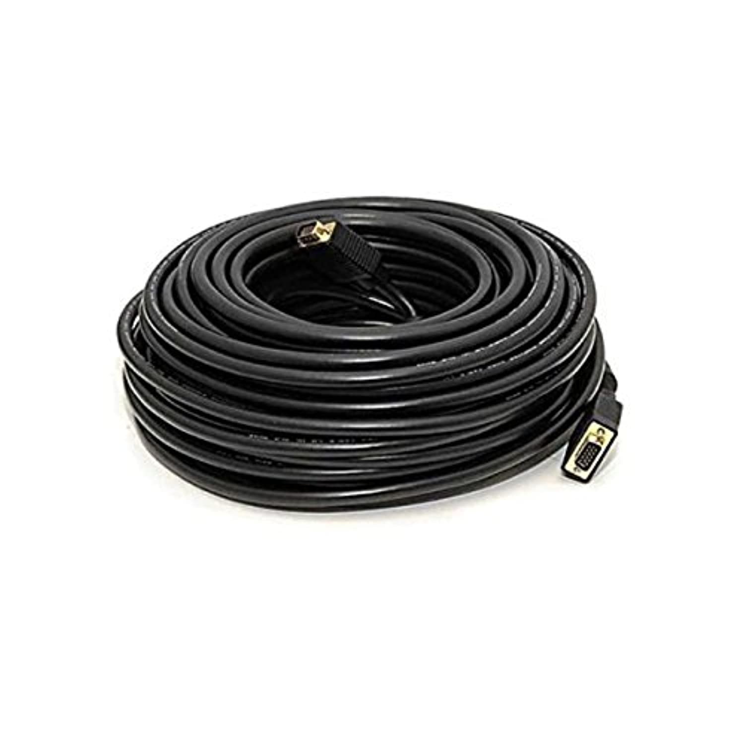 VGA to VGA Cable with Ferrite Cores 100 Feet (30 Meters) HD15 Male to
