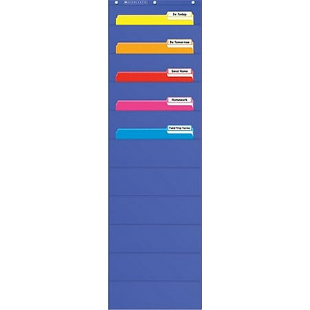 File Organizer Pocket Chart (Best Way To Organize Files At Home)