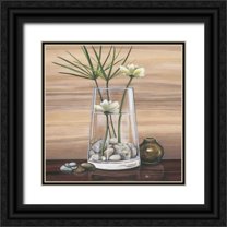 Ross, Yuki 26x26 Black Ornate Wood Framed with Double Matting Museum Art Print Titled - True Nature III