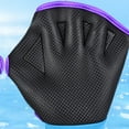 thumbnail image 7 of Pebbuoy 1 Pair Swimming Gloves Adjustable Men Women Aquatic Swim Training Glove Webbed Fitness Water Resistance Training Hand Fins Paddles Swimming Gear, 7 of 7