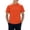 Orange, variant on Zylarhe Mens Tshirt, Men Casual Short Sleeve T Shirt Adult Summer Spring Breathable Blend Everyday Top Yellow XS