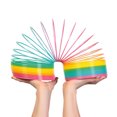 thumbnail image 2 of Juguete antiestrés de 9 cm con espiral de arcoíris de gran tamaño para niños, divertido regalo de fiesta al aire libre, 2 of 5