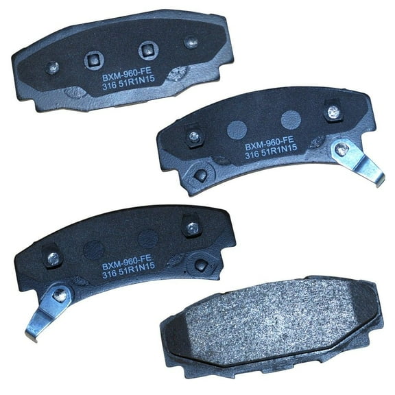 STOP SBM316 Stop Semi-Metallic Brake Pad Fits select: 1988-1991 BUICK REATTA, 1986-1991 CADILLAC ELDORADO
