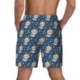 thumbnail image 4 of Goofa Astronaut Corgi Dog Printed Men's Swim Trunks Board Shorts Quick Dry Mens Swimming Trunks with Compression Liner,Breathable Fit Hawaii Beach Shorts-, 4 of 9