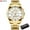 Blue, variant on Curren Creative Design Watches Men Luxury Casual Quartz Wristwatch With Stainless Steel Chronograph Sport Watch Male Clock - Quartz Wristwatches