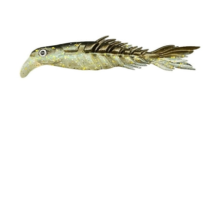 Clearance!XEOVHV Large Soft Fishing Lures 8cm Segmented Multi Jointed Fishing baits for Bass Trout Lifelike Swimming Bass Lures Swimbaits Box Packaging