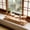 B, variant on Cififendec Multi-Tier Wooden Display Stand with Round Pedestals, Staggered Wood Storage Rack for Pot Arrangement, Figure Collection