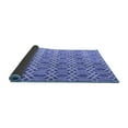 thumbnail image 2 of Ahgly Company Indoor Rectangle Abstract Blue Contemporary Area Rugs, 5' x 8', 2 of 4