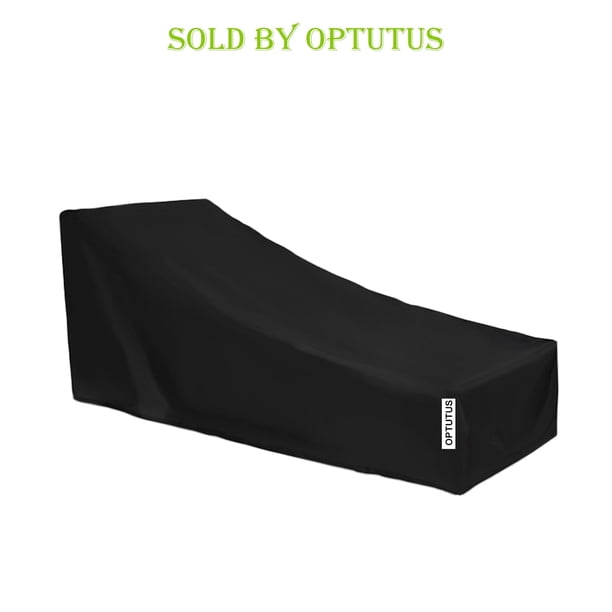 OPTUTUS Fundas para Tumbonas de Exterior Impermeables, Muebles de Patio, Funda para Tumbonas de Piscina, 83 x 32 x 30 Pulgadas