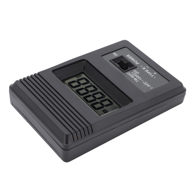 Probador de Temperatura, Termómetro LCD Operación Sensor simple de Tipo K Resistente Al Calor TM-902C Para La Industria Para Cerámica para Cermica