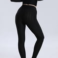 thumbnail image 4 of Leggings casuales para mujer Levantamiento de cadera Pantalones deportivos sexy para deportes de gimnasia (Negro M) Likrtyny Para Estrenar, 4 of 9