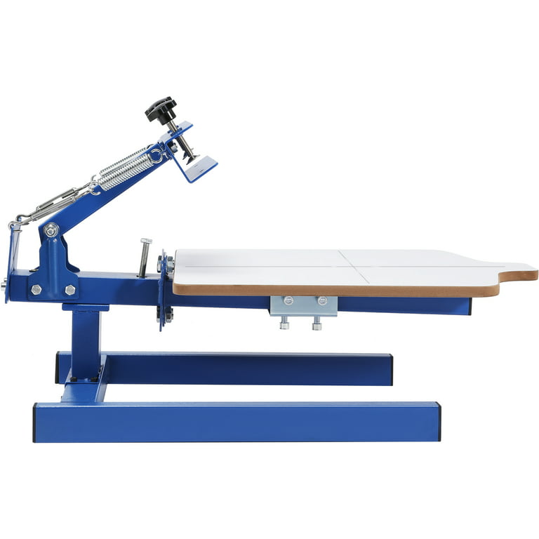 VEVOR 1/4 Color 1/2/4 Station Steel Silk Screen Printing Machine