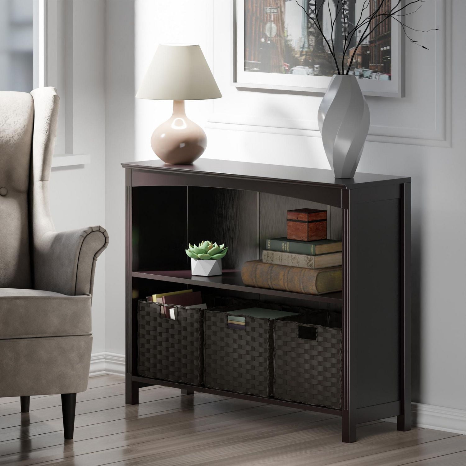 Terrace 4pc Storage Shelf with Baskets