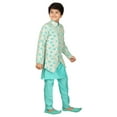 thumbnail image 3 of Kids Ethnic Wear Indo Western Sherwani Kurta and Pyjama Set For Boys, 3 of 18
