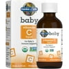 Garden of Life Baby Vitamin C Drops for Infants and Toddlers, Organic Whole Food Liquid Vitamin C 45mg Immune Support for Babies from Amla Fruit, Citrus Flavor, Vegan & Gluten Free, 56 mL (1.9 fl oz)