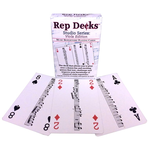 Baraja de Cartas Rep Decks Serie Studio Edición Viola