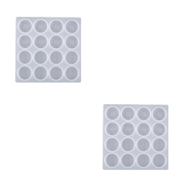 Moldes para fundición de resina Bewildely tablero de ajedrez silicona Type2 NO2