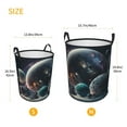 thumbnail image 3 of ZICANCN Laundry Basket Organizer, Galaxy Track Track Collapsible Hamper for Bathroom Bedroom Laundry Room, Medium Size, 3 of 7