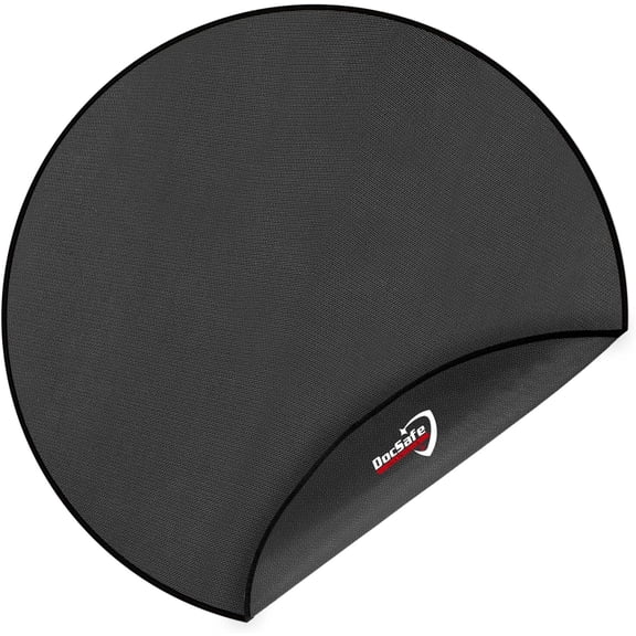 48" round Fire Pit Mat, 4-Layer under Grill Mat Deck Patio Protect Mat,Fireproof