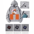 thumbnail image 3 of Heated Hoodie for Women Men USB Electric Heating Sweatshirt Winter Warm Zip Up Hooded Jacket Thermal Outerwear, 3 of 4
