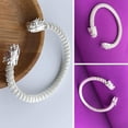 thumbnail image 4 of Men Women Vintage Alloy Dragon Bracelet Opening Bracelet Jewelry Gift, 4 of 9