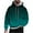 Green#1, variant on GERsome Hooded Sweatshirts For Men Long Sleeve Color Block Pullover Hoodie Sweatshirt with Pocket up to Size 4XL