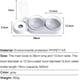 thumbnail image 5 of Cuenco para gatos de doble elevación, cuenco para gatos antivómitos con inclinación de 15°, cuenco para mascotas con almacenamiento automático de agua 3 en 1 (gris) JM, 5 of 5
