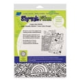 thumbnail image 2 of Artist Series Printed Shrink Film 8.5"X11" 4/Pkg-Eyes, Tarot, Art Supply, Doodle, 2 of 2