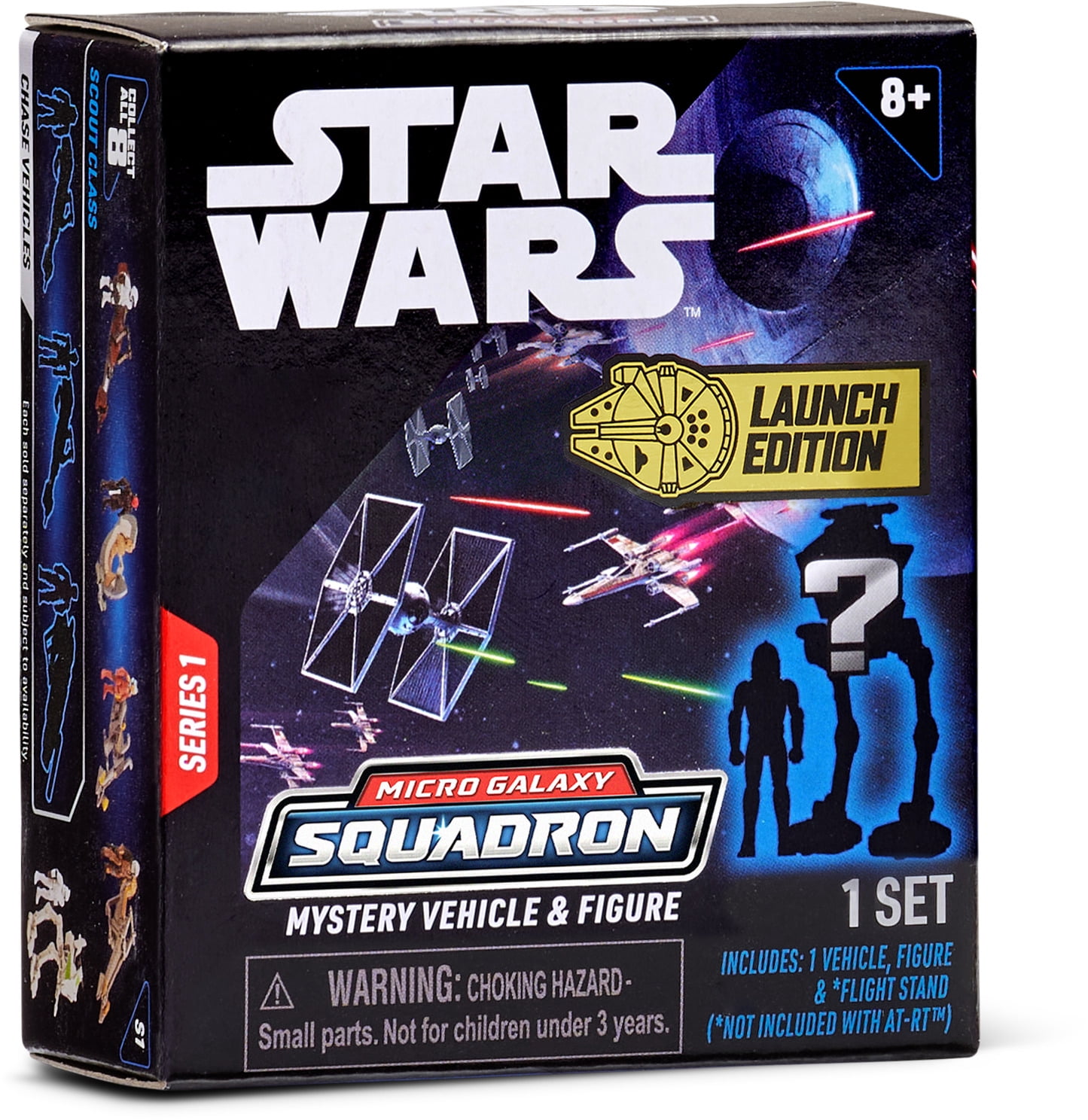 Star Wars Micro Galaxy Squadron Scout Class Mystery Packs - Assorted 2.5 inch Vehicle with 1 inch Accessory