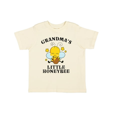 

Inktastic Cute Bee Grandma s Little Honeybee with Stars Gift Toddler Boy or Toddler Girl T-Shirt