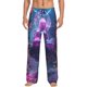 thumbnail image 1 of Balery Neon Buddha Cityscape Pantalones de pijama para hombre, pijama ultraligero, pantalón de descanso-X-Large, 1 of 6