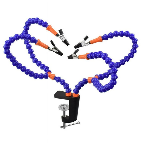 4 Pcs Flexible Arm Helping Hands Third Hand Soldering Tool PCB Holder Welding Standk1109