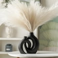 thumbnail image 3 of Jarrón decorativo Lvases Snuggle Hollow moderno, juego de 2, 3 of 6