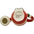 thumbnail image 7 of Radiant Treasures Ceramic Santa Shaped 16oz Teapot, 7 of 7