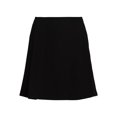 thumbnail image 4 of Scoop Women’s Pleated Drape Mini Skirt, Sizes XS-XXL, 4 of 4