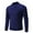 Navy, variant on Tauxra Sweaters for Men,Sweater for Men,Solid Color Men's Mock Neck Knit Sweater,Long Sleeve Elastic Retro Pullover,Mens Sweaters and Pullover