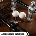 thumbnail image 4 of Hall of Games Kinwood Foosball Table 56" Soccer Table Accessories Included, 4 of 8