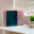 thumbnail image 5 of Computer Bag Zipper Flower Laptop Sleeve for 14in Notebook (Pink Flower 3 M), 5 of 10