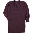 thumbnail image 2 of French Connection Womens Mahi Crepe Tunic Dress, Purple, 2, 2 of 2
