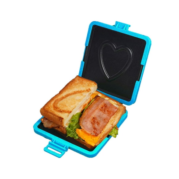 Microwave Maker Grill Press, Microwave Toaster Maker, Grilled Cheese Maker, Panini Press Maker, Microwave Grill Tray Crisper for Home Travel