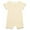 Yellow, variant on Baby Girls Waffle Knit Romper, Soft Short Sleeve Bodysuit Breathable Summer Outfit for Daily Wear,9M/70