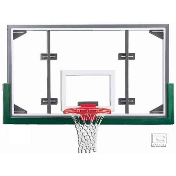 42 x 72 in. Conversion Glass Backboard with Steel Frame