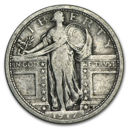 1917 Standing Liberty Quarter Type-I Fine