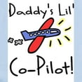 thumbnail image 2 of CafePress - Daddy's Lil' Co Pilot Infant Creeper - Baby Light Bodysuit, Size Newborn - 24 Months, 2 of 4