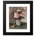 thumbnail image 2 of Charles Monginot 15x18 Black Modern Framed Museum Art Print Titled - Flower Piece with Book, 2 of 5